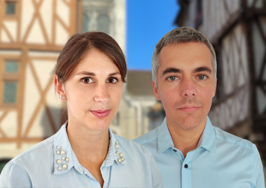 Hélène et Jean-Philippe, conseillers immobiliers